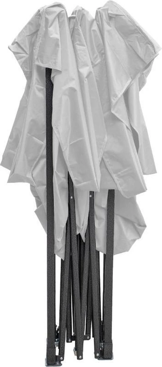 Garden Royal Easy Up Partytent 3x3 Met 4 Zijwanden Wit Waterdicht 4 Garden Royal Easy Up Partytent 3x3 Met 4 Zijwanden Wit Waterdicht - Afbeelding 2