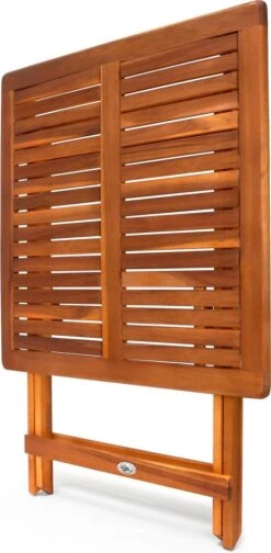 Casaria Bijzettafel Acacia Hout- Inklapbaar - 70x70x73 Cm Bruin 11 Casaria Bijzettafel Acacia Hout- Inklapbaar - 70x70x73 Cm Bruin -Tuinmeubilair 588x1200