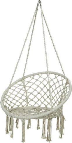 Macramé Hangstoel Beige - Beige Hangstoel - Hangstoel Touw - Hangstoel - Tot 110KG - Eenpersoons Hangstoel - Hang Stoel 1 Persoon - Hangstoel Voor Binnen - Hangstoel Zonder Standaard - Hangstoel Buiten 9 Macramé Hangstoel Beige - Beige Hangstoel - Hangstoel Touw - Hangstoel - Tot 110KG - Eenpersoons Hangstoel - Hang Stoel 1 Persoon - Hangstoel Voor Binnen - Hangstoel Zonder Standaard - Hangstoel Buiten -Tuinmeubilair 603x1200