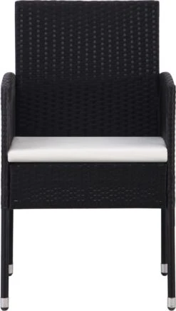 VidaXL 7-delige Tuinset Poly Rattan Zwart -Tuinmeubilair 680x1200 1