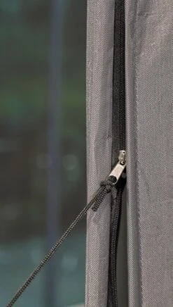 Weersbestendige Parasolhoes - Max. 4 X 4 M - Grijs / Antraciet - Zweefparasol -Tuinmeubilair 680x1200