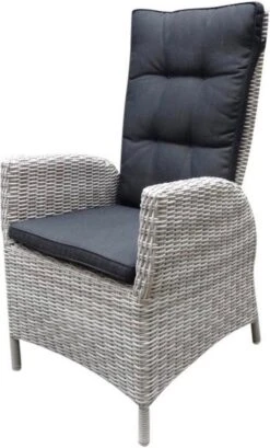 Menorca Dining Tuinstoel Verstelbaar Wit Grijs -Tuinmeubilair 725x1200 1