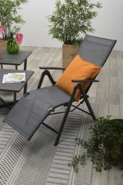 Garden Impressions - Sol Verstelbare Tuinstoel - Aluminium - Zwart 14 Garden Impressions - Sol Verstelbare Tuinstoel - Aluminium - Zwart -Tuinmeubilair 800x1200 17