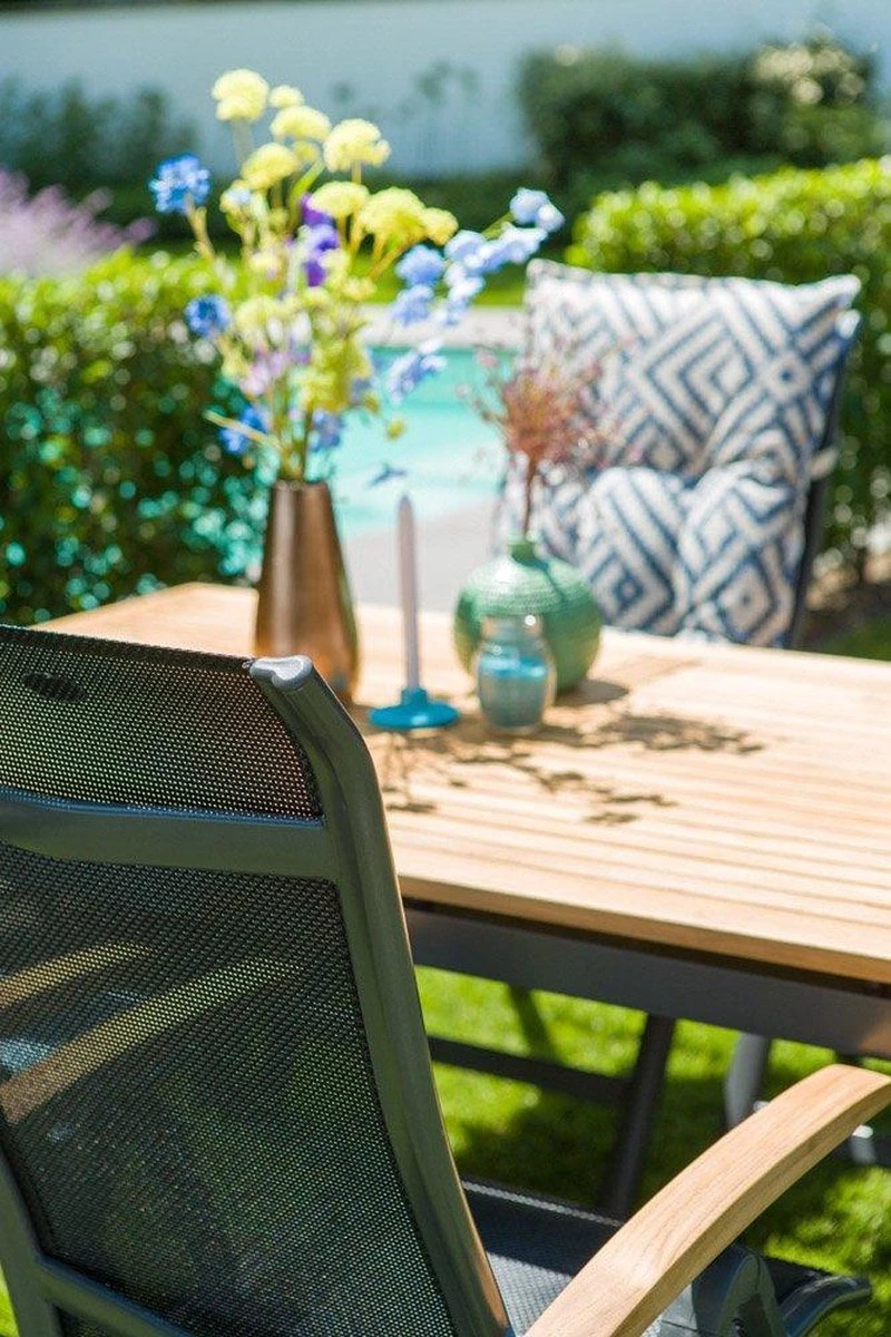 Hartman Alice Verstelbare Tuinstoel - Grijs 10 Hartman Alice Verstelbare Tuinstoel - Grijs - Afbeelding 8