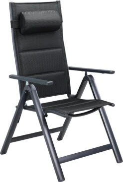 Casaria Tuinstoel Aluminium - 2 Stuks Inklapbaar - Antraciet -Tuinmeubilair 808x1200 2