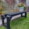 Tuinbank Design 2023 - 150CM - Grenen Hout - Zwart 1 Tuinbank Design 2023 - 150CM - Grenen Hout - Zwart -Tuinmeubilair 900x1200 3