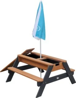 AXI Nick Zand & Water Picknicktafel In Antraciet/Bruin - Parasol Blauw/Wit - Picknick Tafel Voor Kinderen Van Hout 25 AXI Nick Zand & Water Picknicktafel In Antraciet/Bruin - Parasol Blauw/Wit - Picknick Tafel Voor Kinderen Van Hout -Tuinmeubilair 930x1200 1