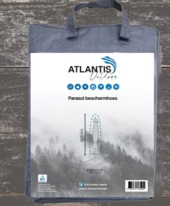 Weersbestendige Parasolhoes - Rond & Vierkant - Max. 3 X 3 M - Grijs / Antraciet - Stokparasol 18 Weersbestendige Parasolhoes - Rond & Vierkant - Max. 3 X 3 M - Grijs / Antraciet - Stokparasol -Tuinmeubilair 992x1200 6